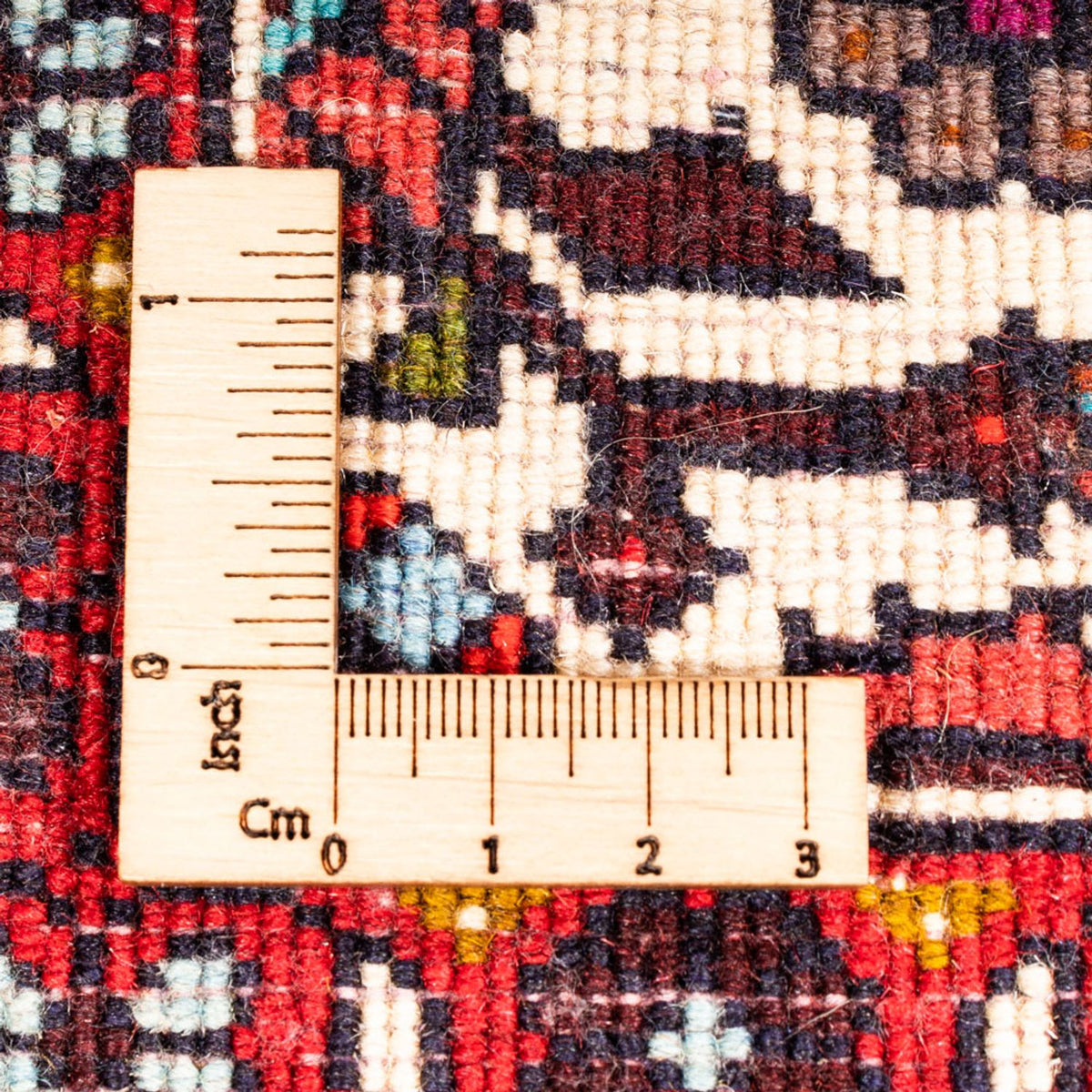 Perski dywan - Nomadyczny - 151 x 103 cm - czerwony