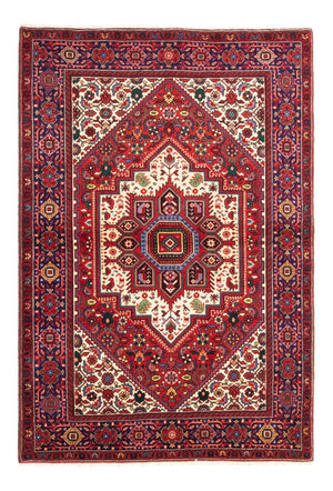 Perserteppich - Nomadic - 144 x 110 cm - rot