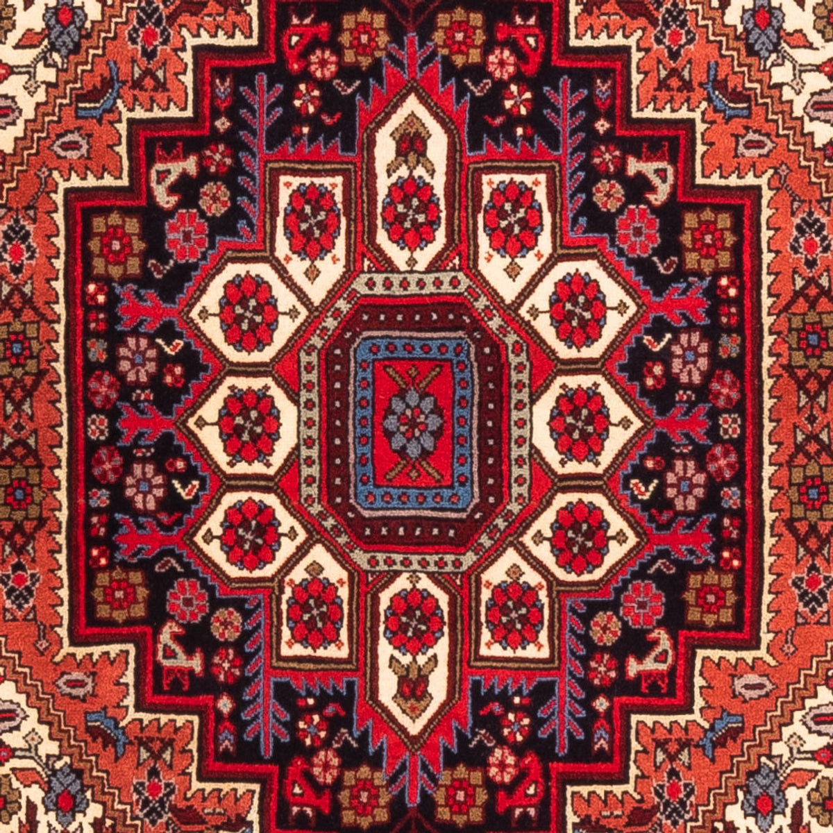 Perserteppich - Nomadic - 155 x 108 cm - beige