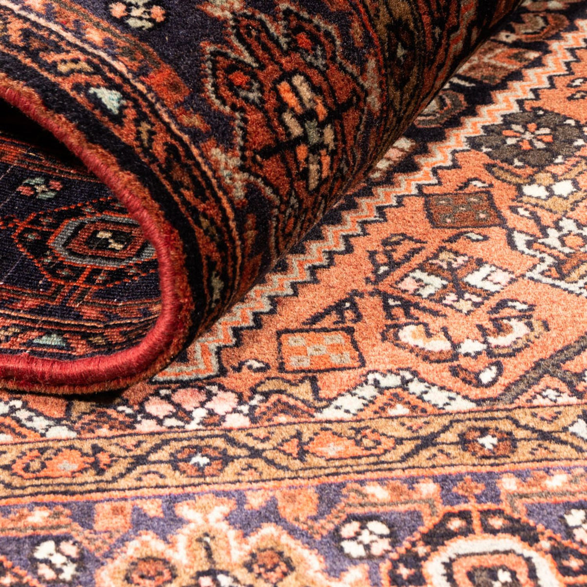 Perserteppich - Nomadic - 138 x 94 cm - rost