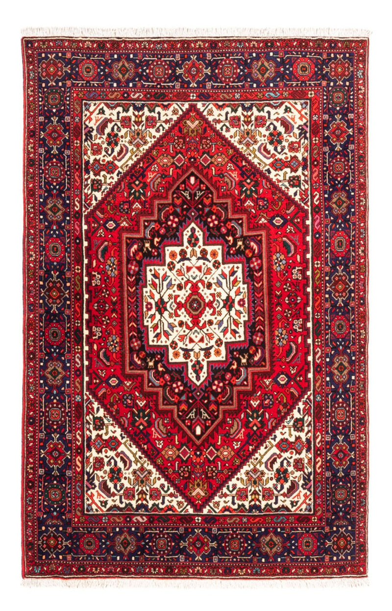 Perserteppich - Nomadic - 150 x 98 cm - rot