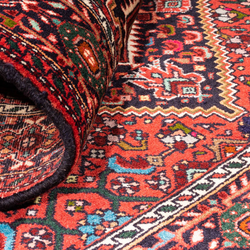 Perski dywan - Nomadyczny - 150 x 100 cm - czerwony