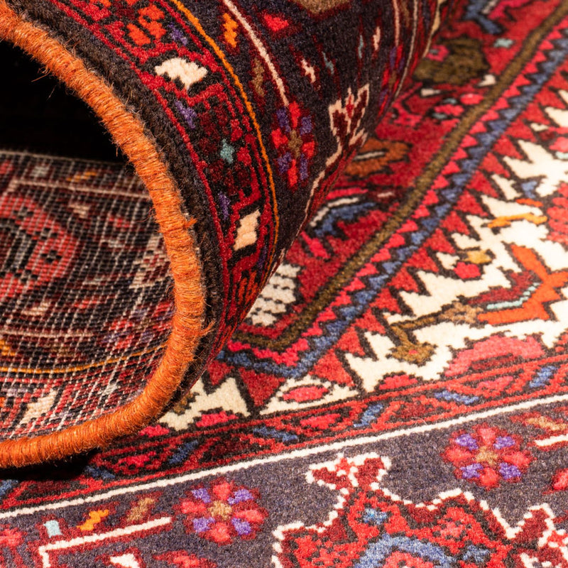 Perski dywan - Nomadyczny - 143 x 100 cm - czerwony