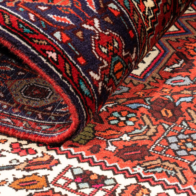 Perski dywan - Nomadyczny - 160 x 100 cm - czerwony