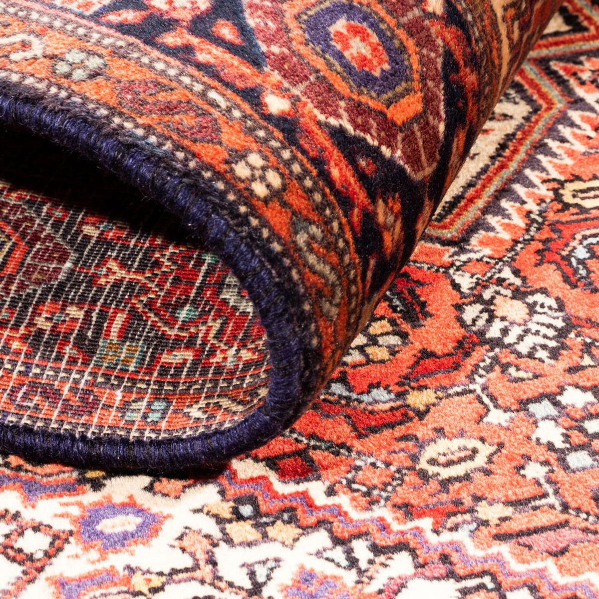 Perserteppich - Nomadic - 153 x 103 cm - rot