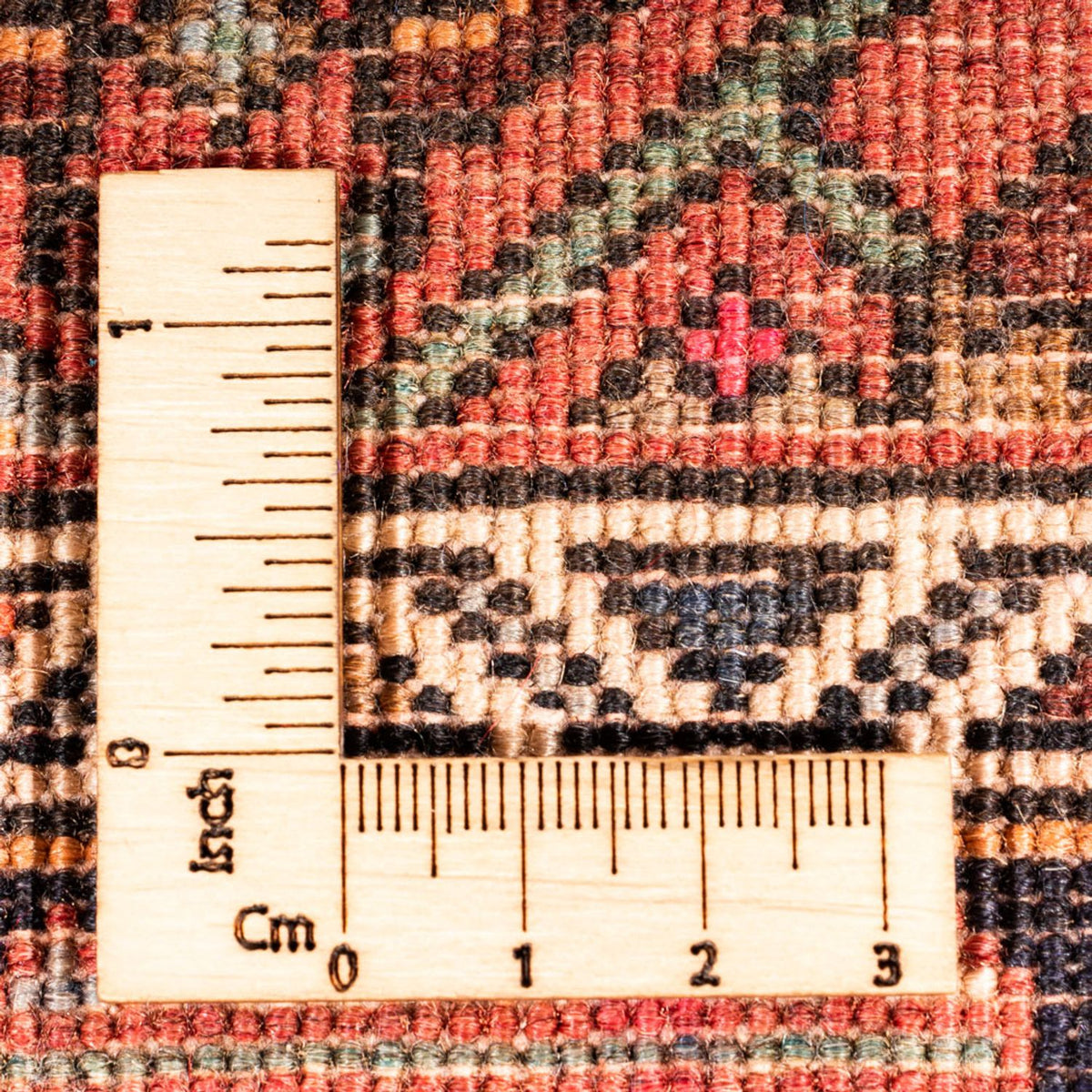 Perserteppich - Nomadic - 146 x 104 cm - rot