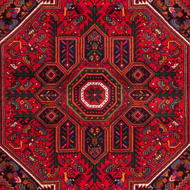 Perski dywan - Nomadyczny - 144 x 100 cm - czerwony