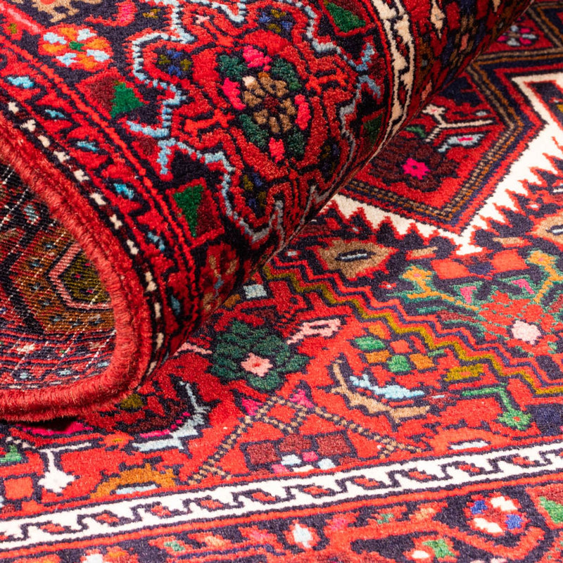 Perski dywan - Nomadyczny - 145 x 100 cm - czerwony