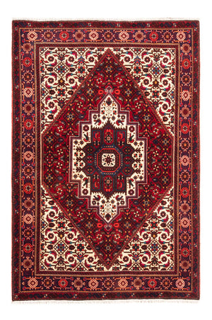 Perserteppich - Nomadic - 146 x 102 cm - rot