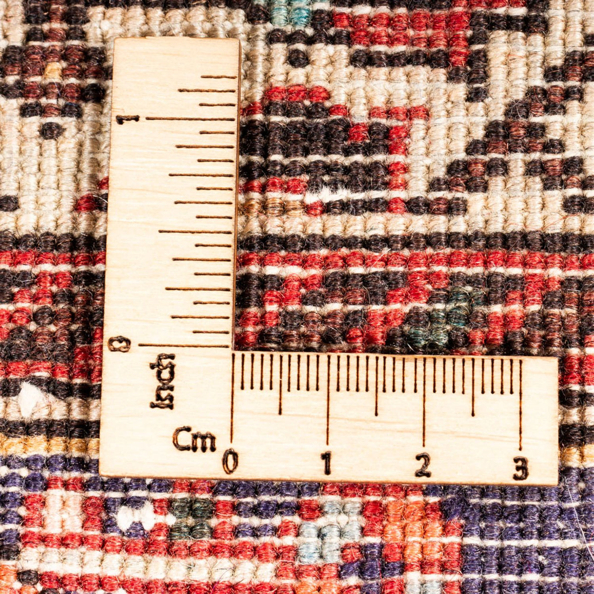 Perserteppich - Nomadic - 146 x 102 cm - rot