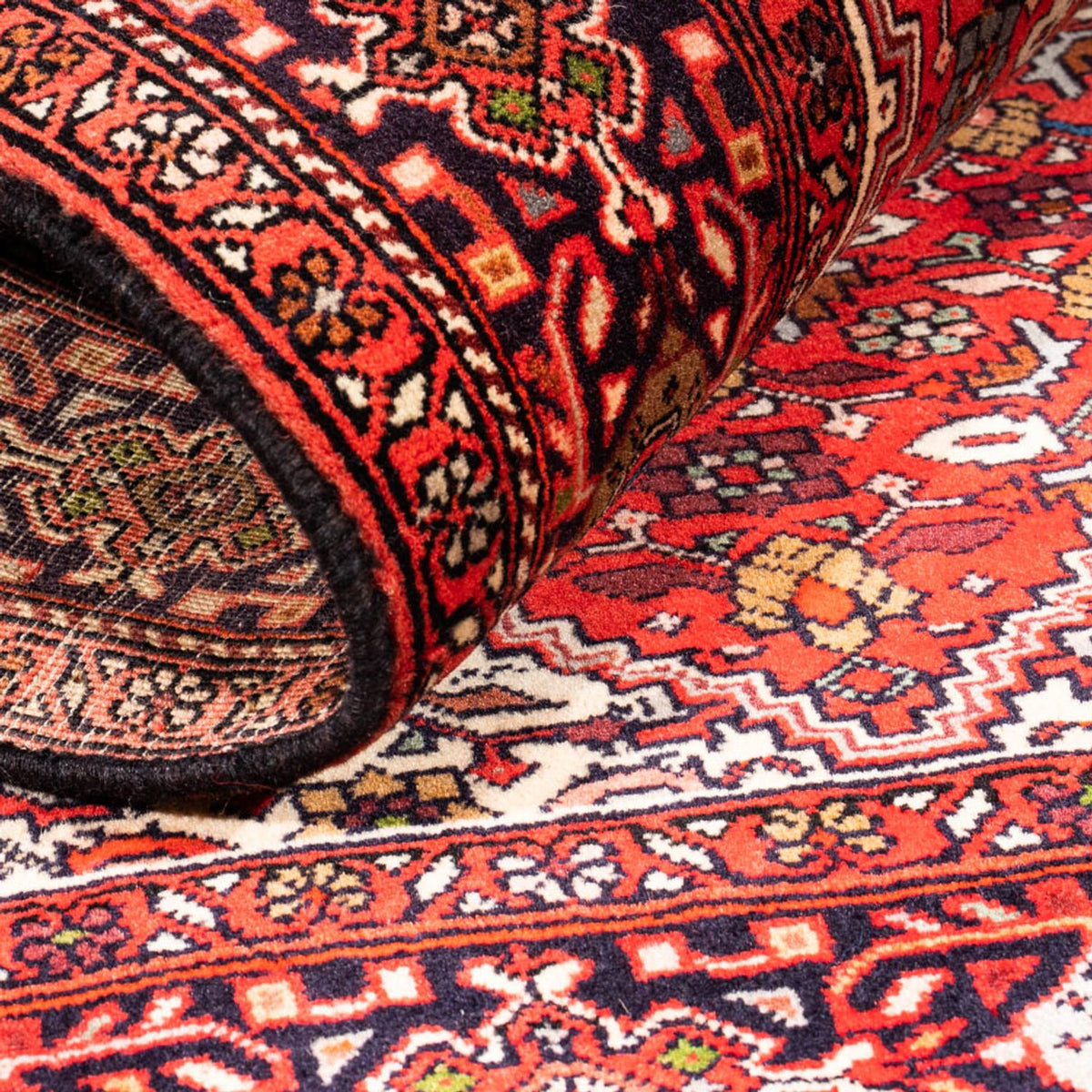 Perski dywan - Nomadyczny - 147 x 100 cm - czerwony