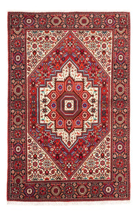 Perserteppich - Nomadic - 153 x 101 cm - rot