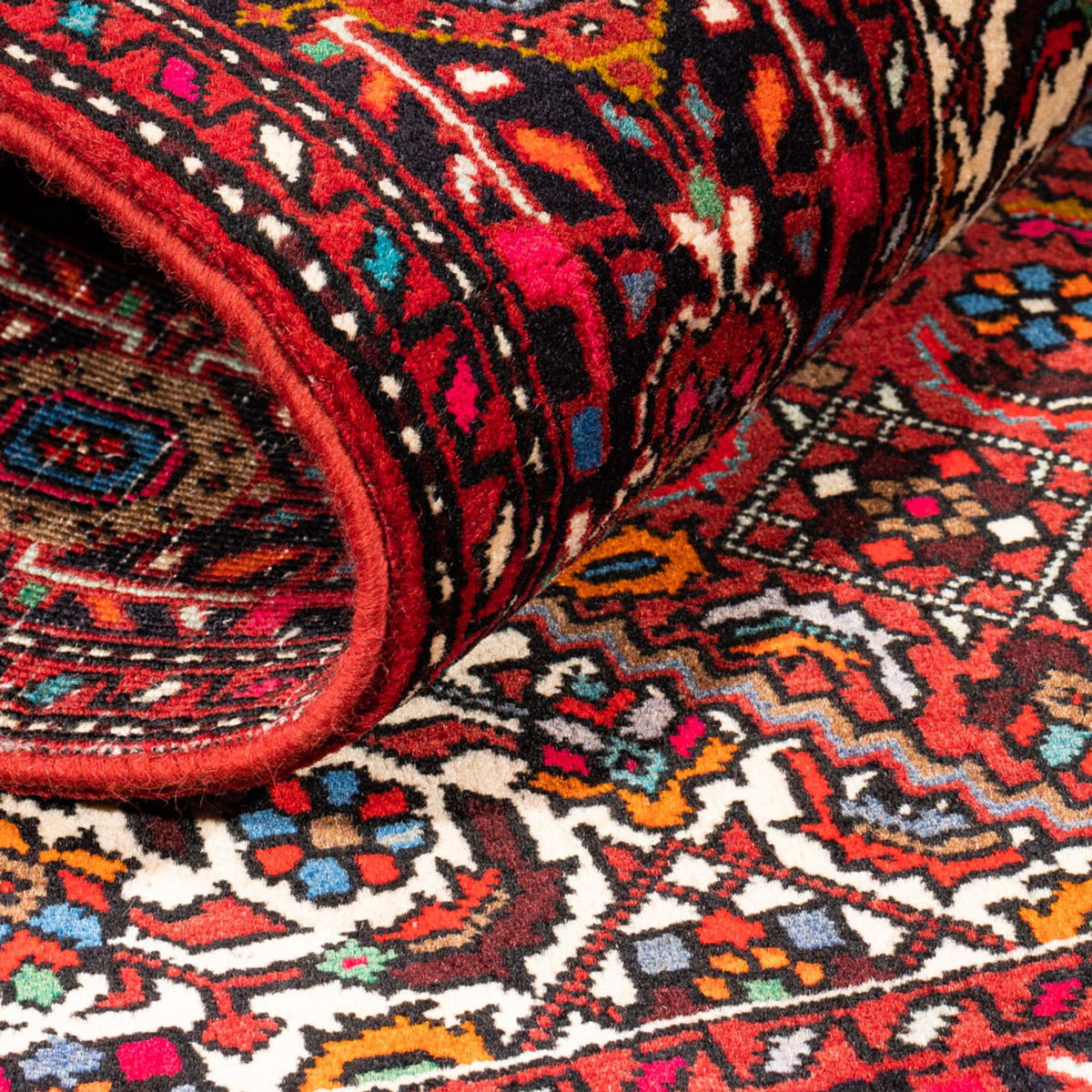 Perski dywan - Nomadyczny - 150 x 98 cm - czerwony