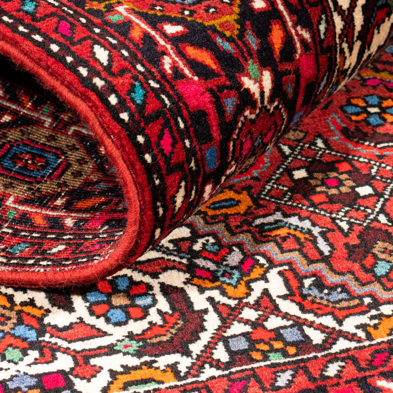 Perski dywan - Nomadyczny - 150 x 98 cm - czerwony