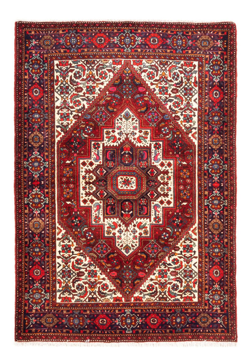 Perserteppich - Nomadic - 147 x 104 cm - rot