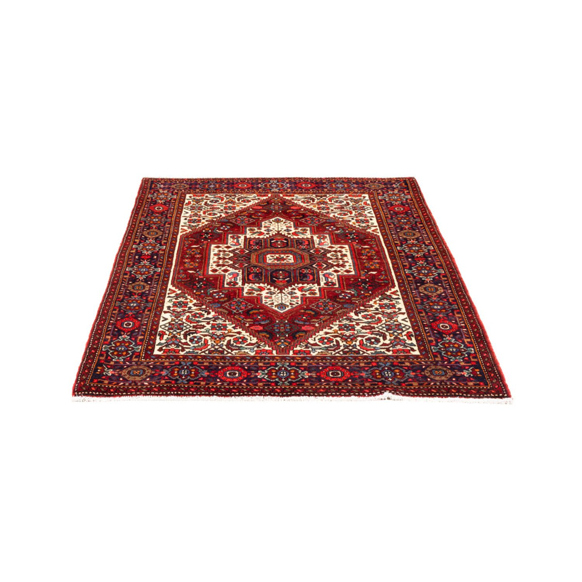 Perserteppich - Nomadic - 147 x 104 cm - rot