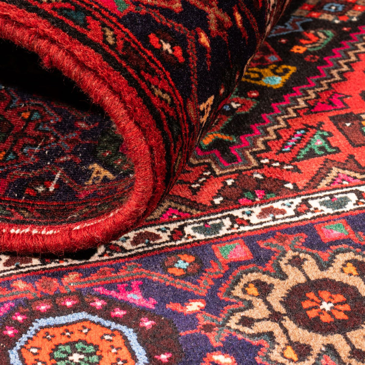 Perski dywan - Nomadyczny - 150 x 102 cm - czerwony