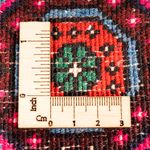 Perski dywan - Nomadyczny - 150 x 102 cm - czerwony