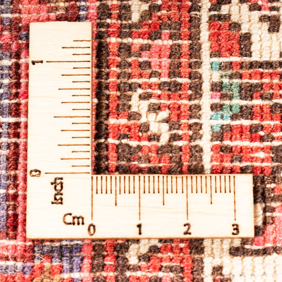 Perski dywan - Nomadyczny - 146 x 100 cm - czerwony