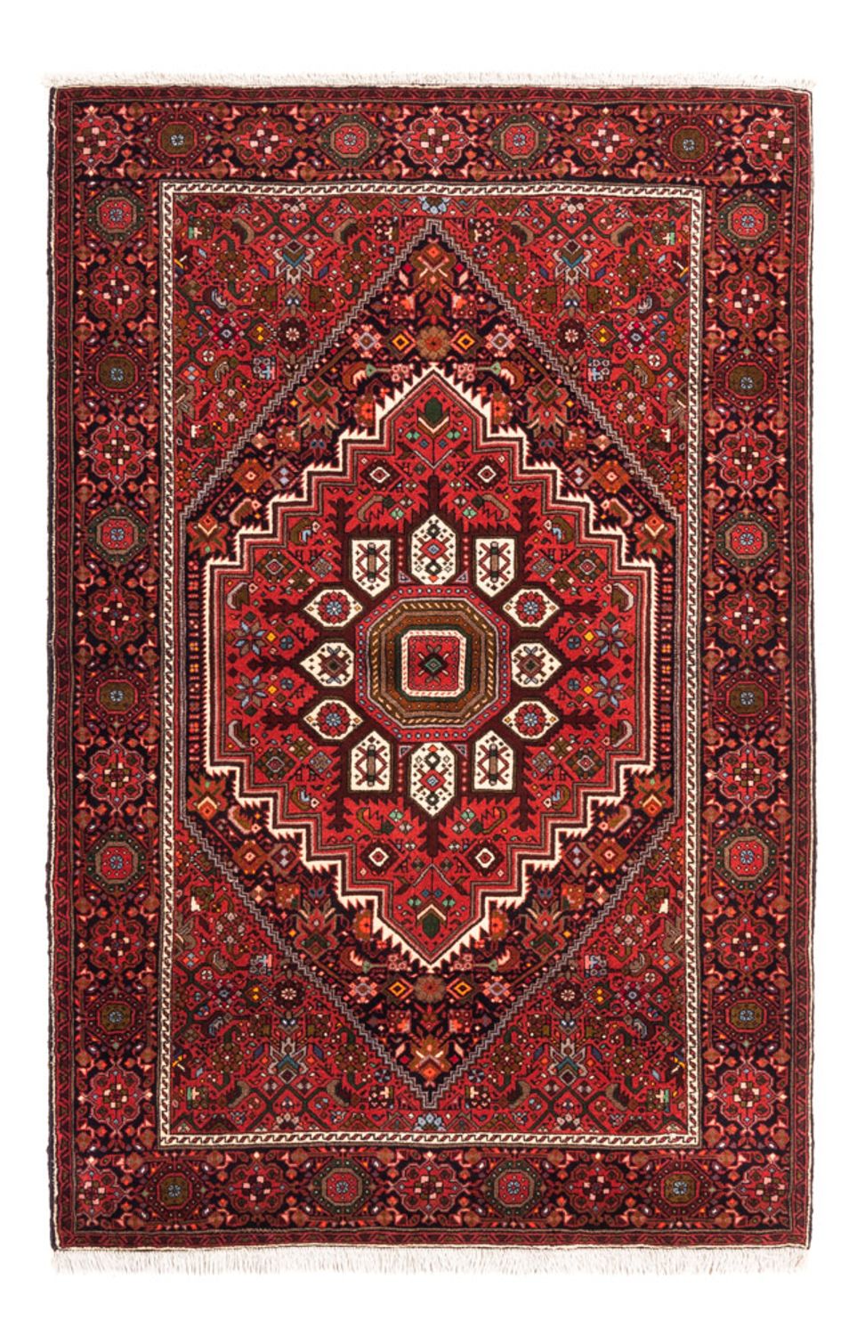 Perserteppich - Nomadic - 155 x 103 cm - rot