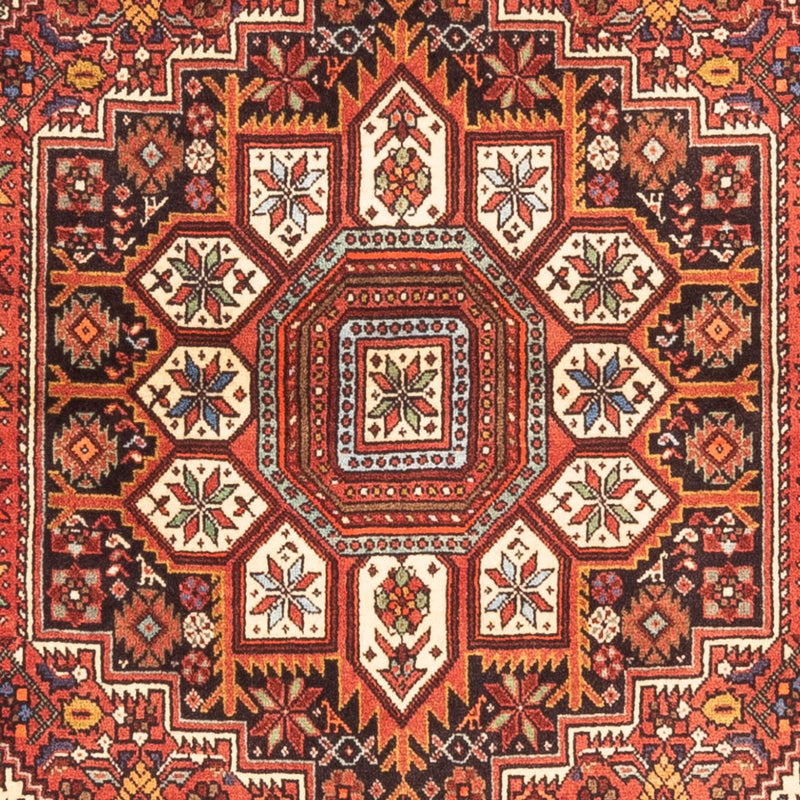 Perserteppich - Nomadic - 135 x 102 cm - rot