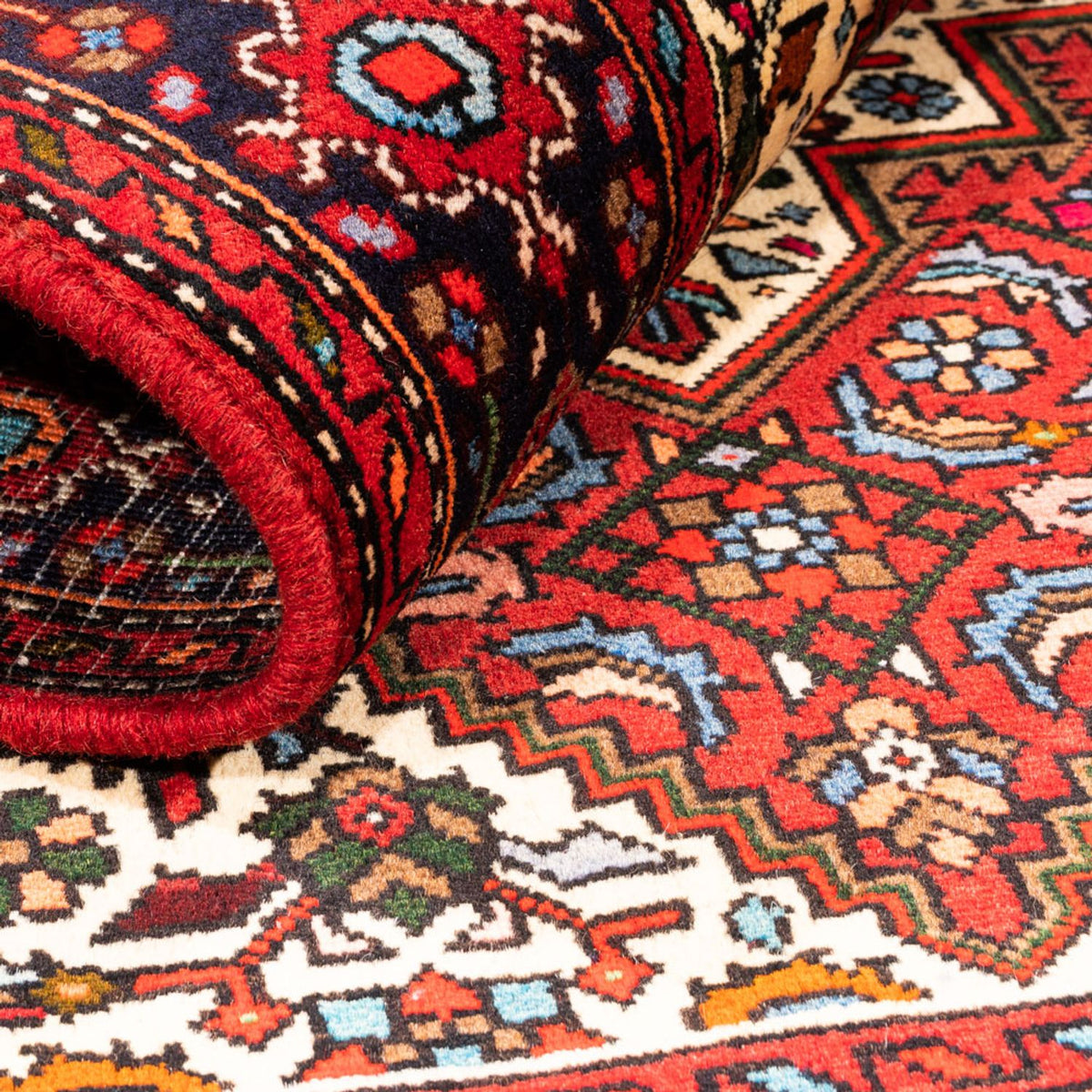 Perski dywan - Nomadyczny - 150 x 97 cm - czerwony