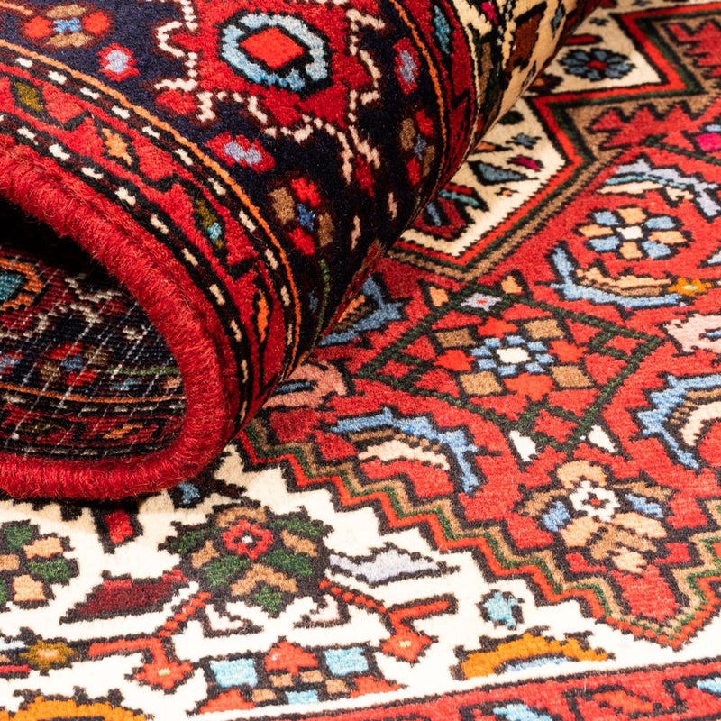 Perski dywan - Nomadyczny - 150 x 97 cm - czerwony