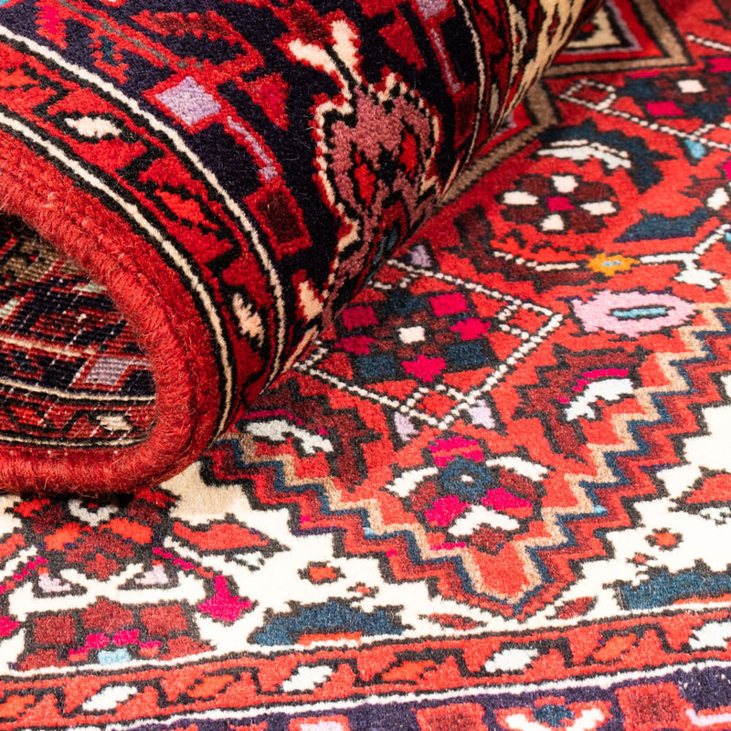 Perski dywan - Nomadyczny - 148 x 98 cm - czerwony