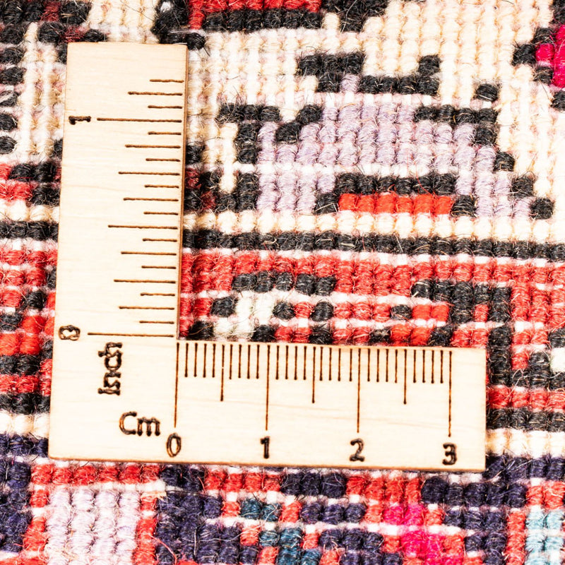 Perski dywan - Nomadyczny - 148 x 98 cm - czerwony