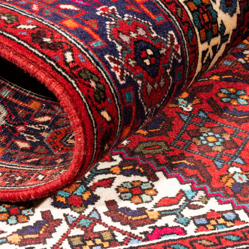 Perski dywan - Nomadyczny - 155 x 100 cm - czerwony