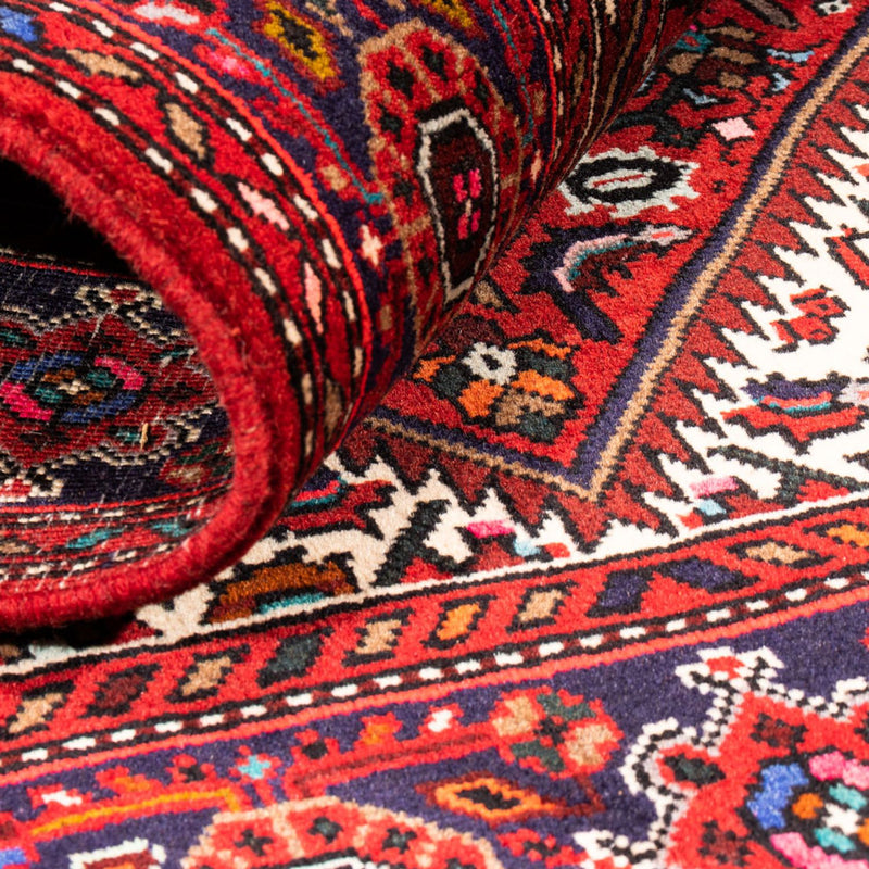 Perski dywan - Nomadyczny - 152 x 100 cm - czerwony