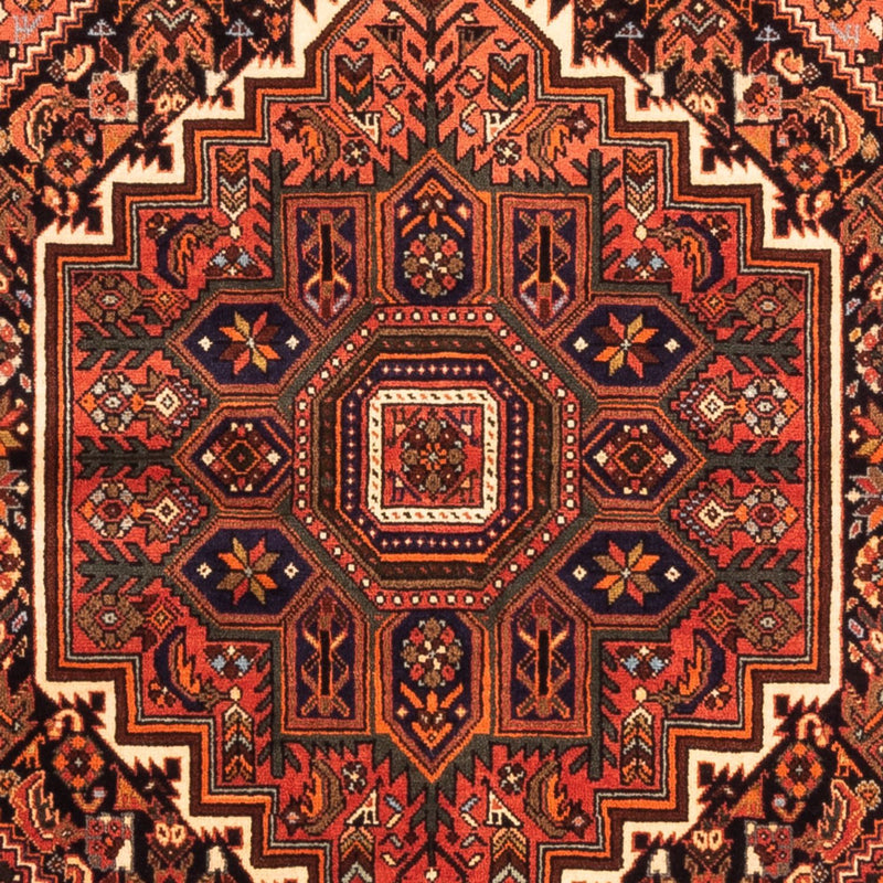 Perski dywan - Nomadyczny - 160 x 100 cm - czerwony