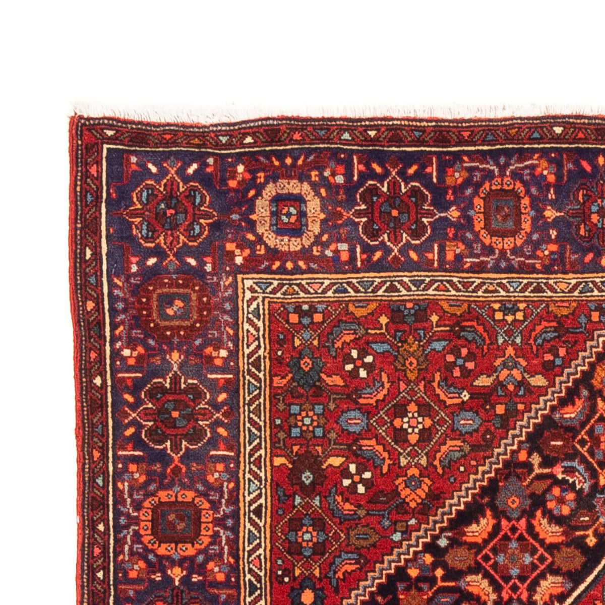 Perski dywan - Nomadyczny - 154 x 103 cm - czerwony