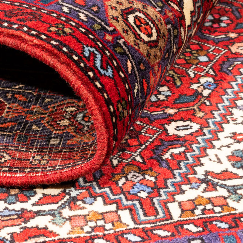 Perski dywan - Nomadyczny - 155 x 100 cm - czerwony