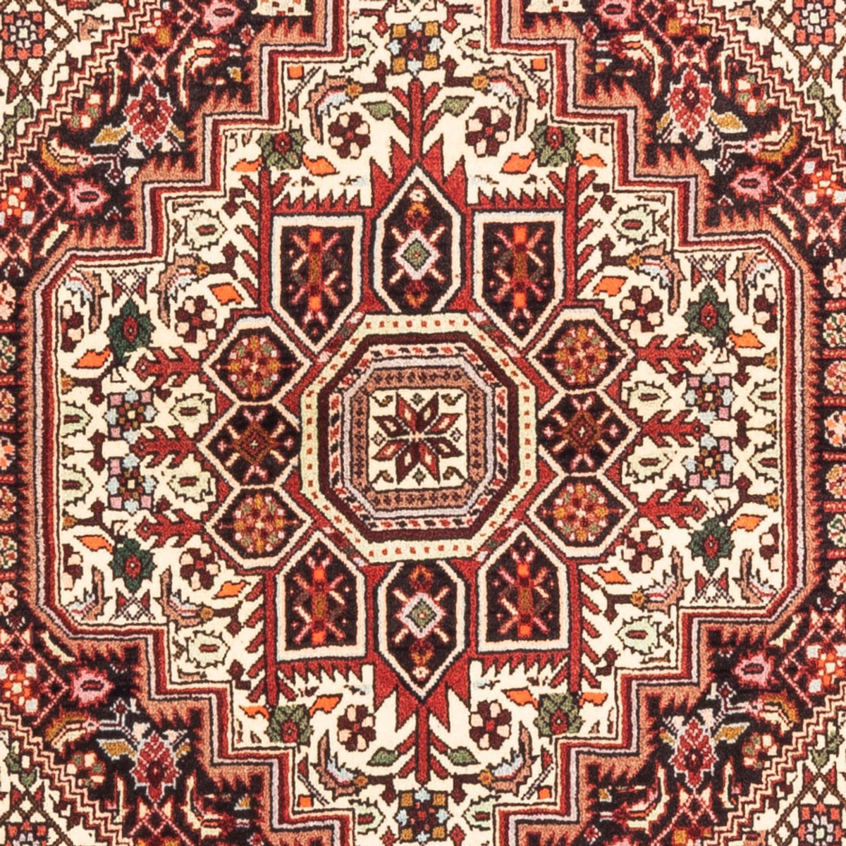 Perserteppich - Nomadic - 155 x 106 cm - creme