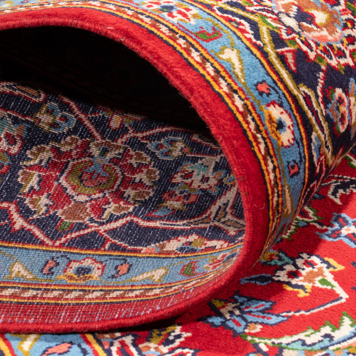 Dywan perski - Keshan - 302 x 190 cm - czerwony