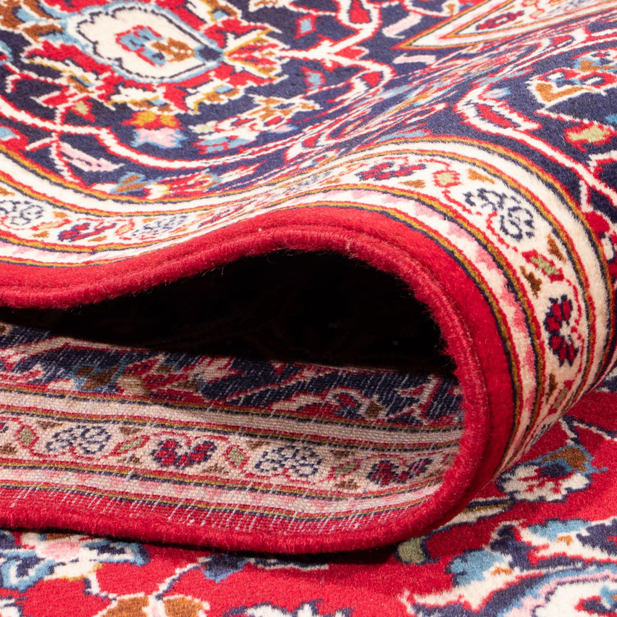 Dywan perski - Keshan - 296 x 194 cm - czerwony