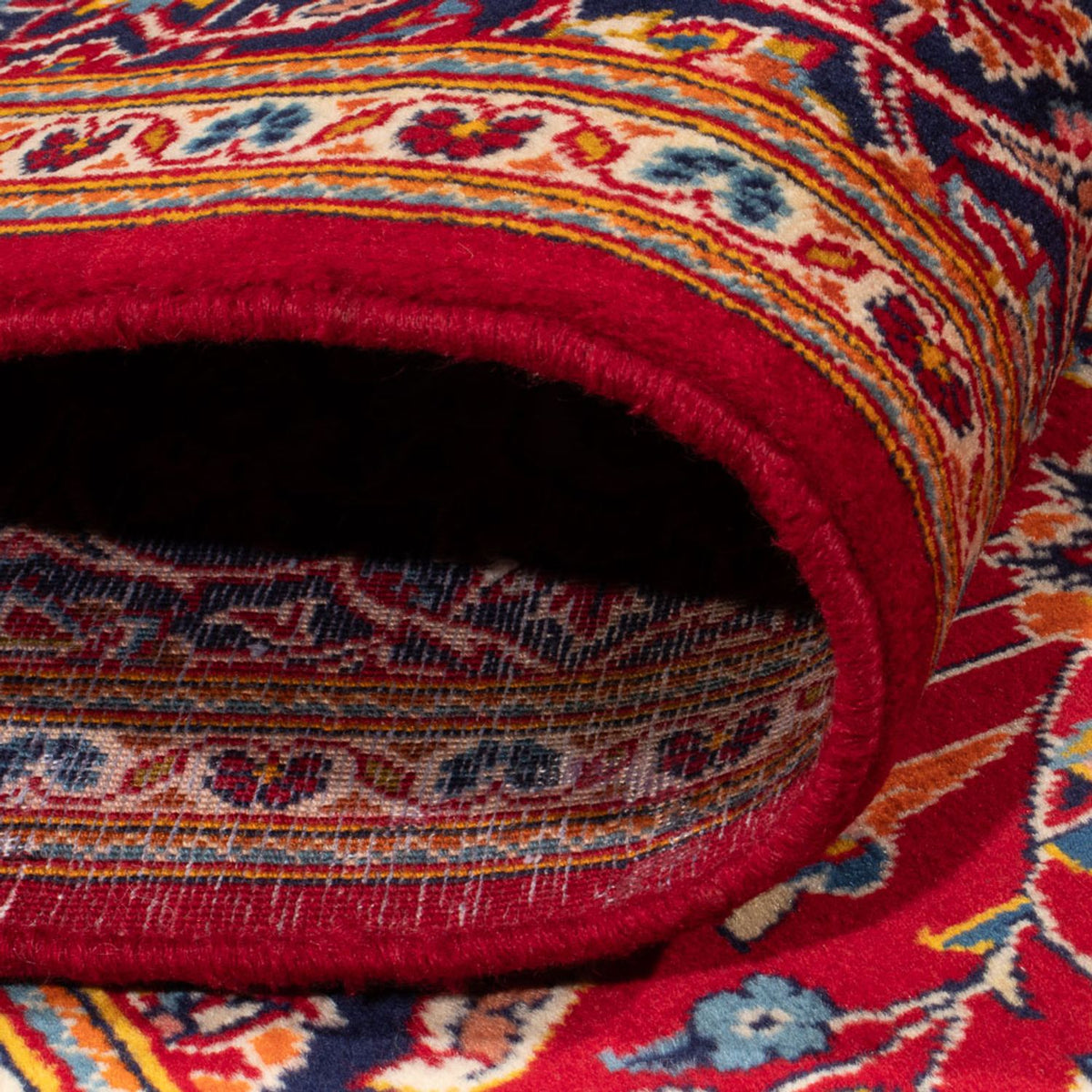 Dywan perski - Keshan - 284 x 202 cm - czerwony