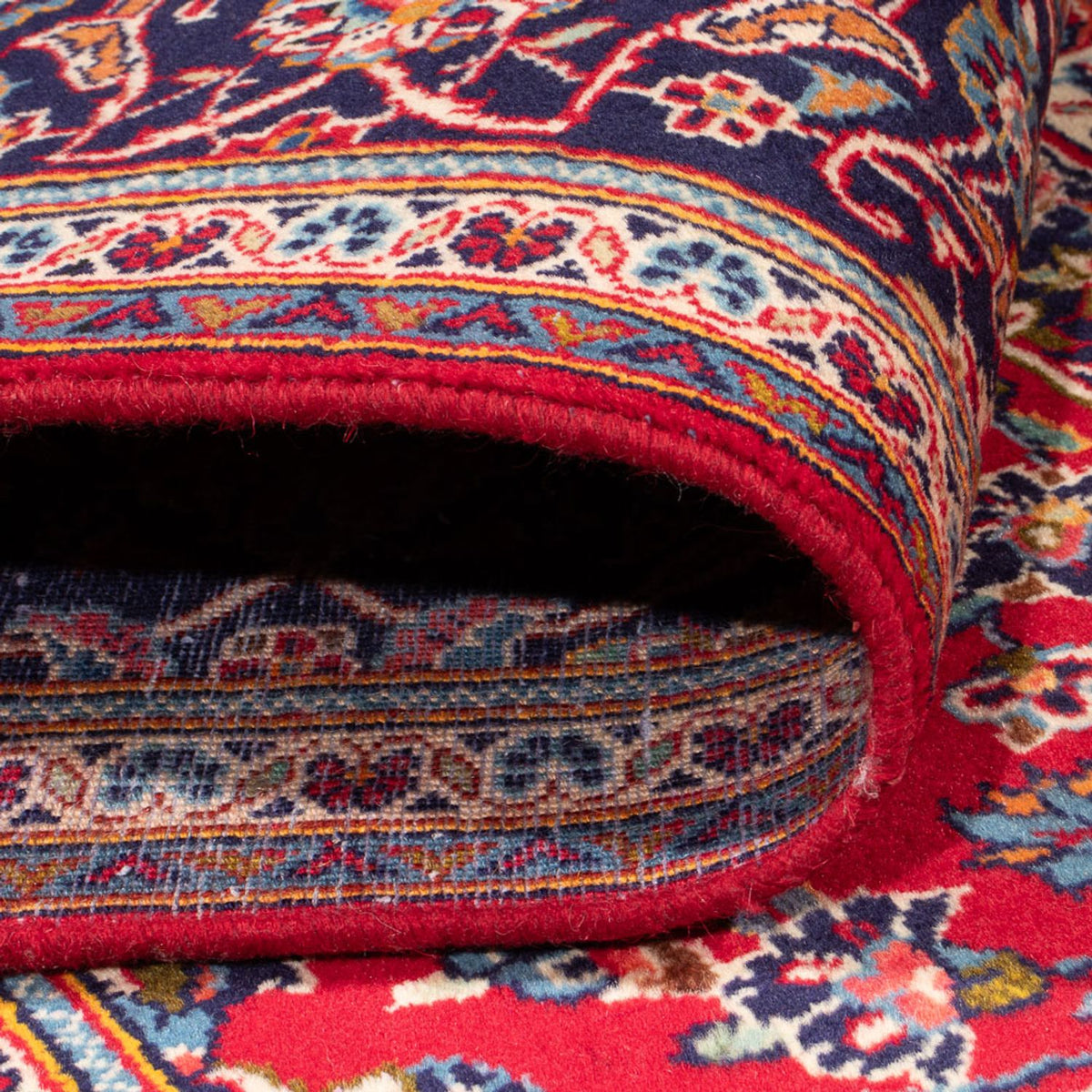 Dywan perski - Keshan - 297 x 194 cm - czerwony