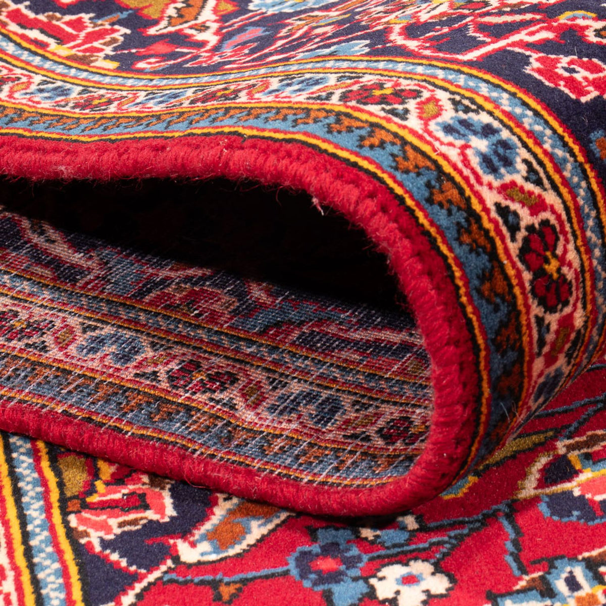 Dywan perski - Keshan - 296 x 195 cm - czerwony