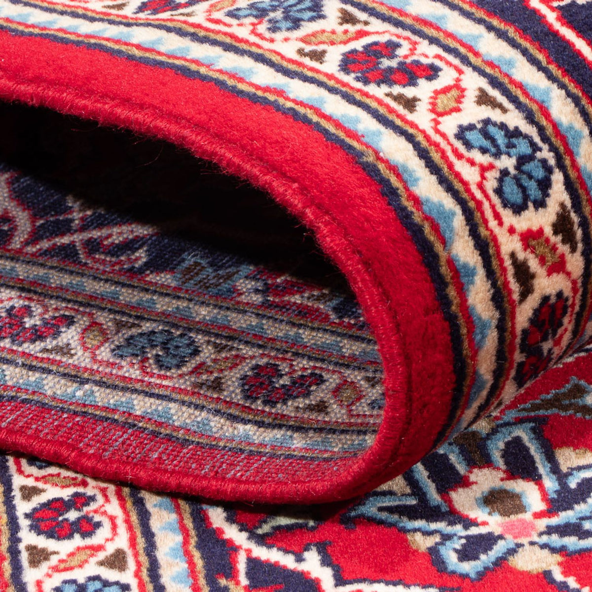 Dywan perski - Keshan - 297 x 197 cm - czerwony