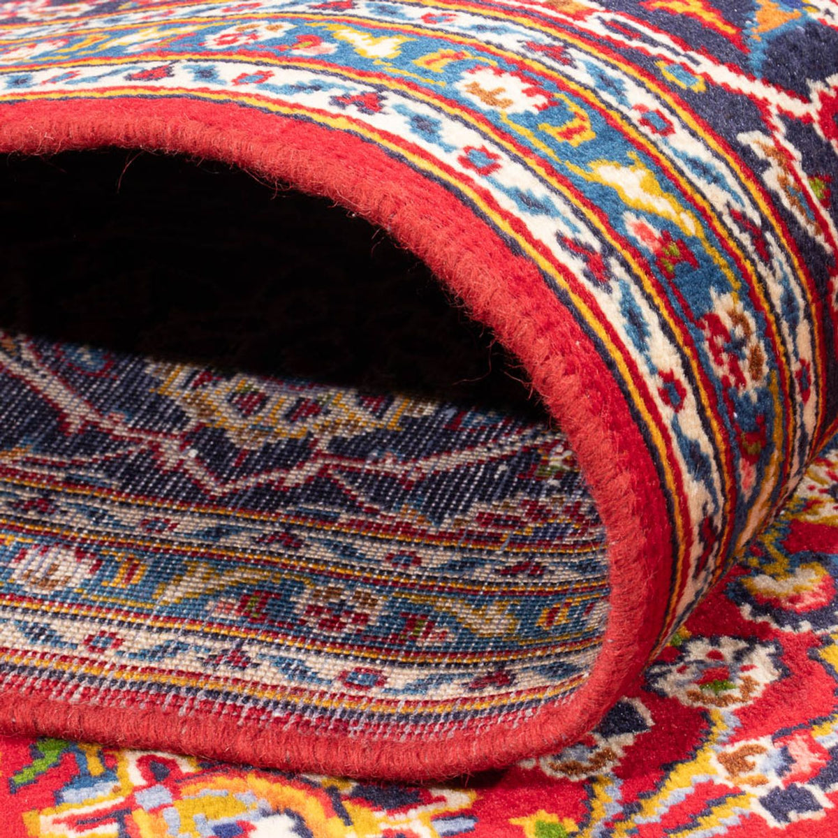 Dywan perski - Keshan - 305 x 192 cm - czerwony