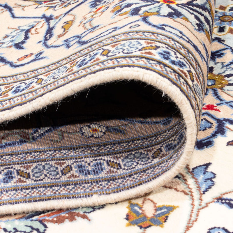 Dywan perski - Keshan - 306 x 192 cm - kremowy