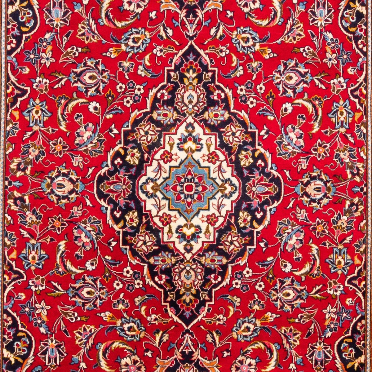 Perserteppich - Keshan - 294 x 202 cm - rot