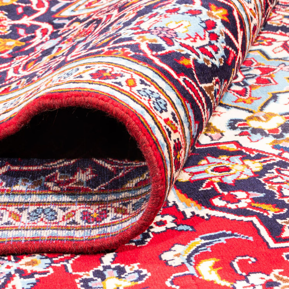 Perserteppich - Keshan - 294 x 202 cm - rot