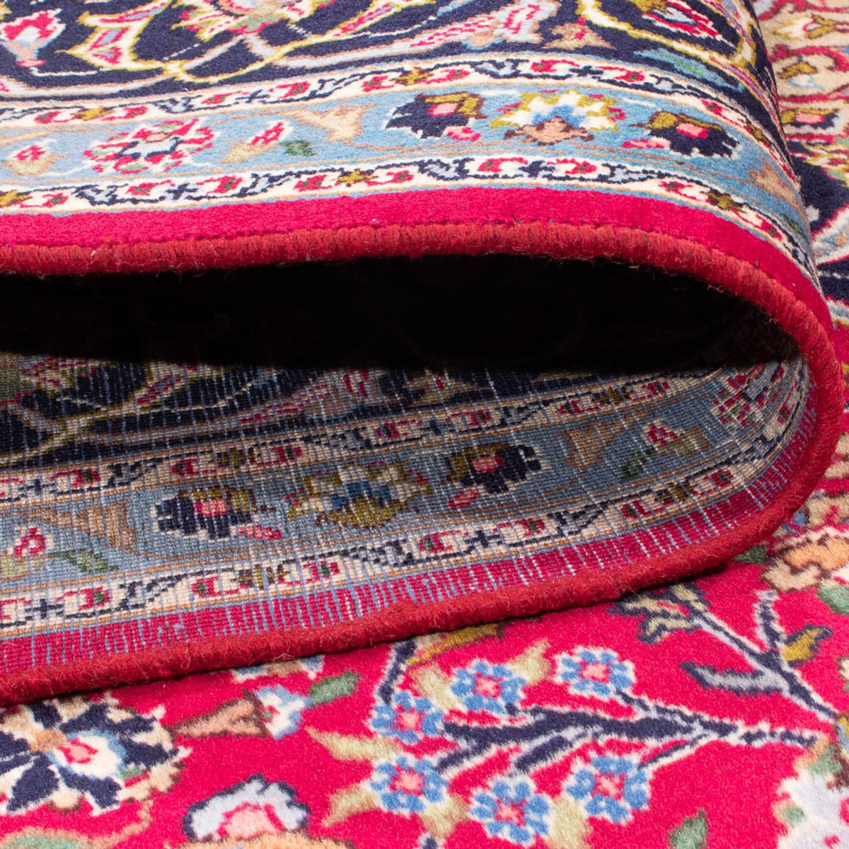 Dywan perski - Keshan - 298 x 200 cm - czerwony