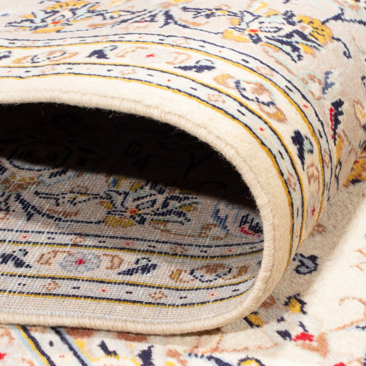 Dywan perski - Keshan - 300 x 200 cm - kremowy