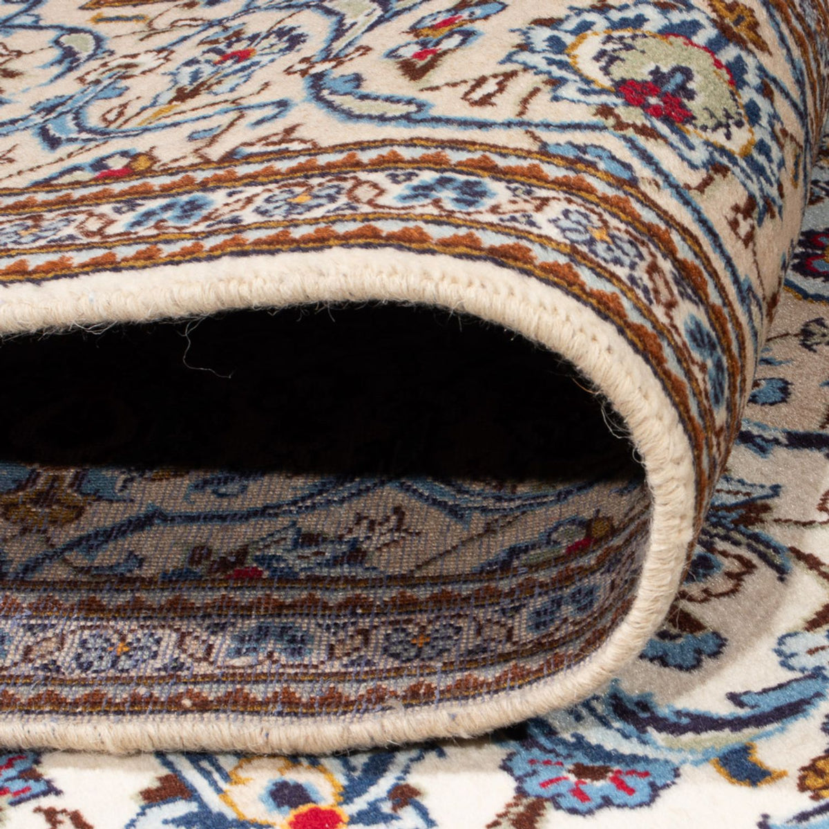 Dywan perski - Keshan - 303 x 200 cm - beżowy