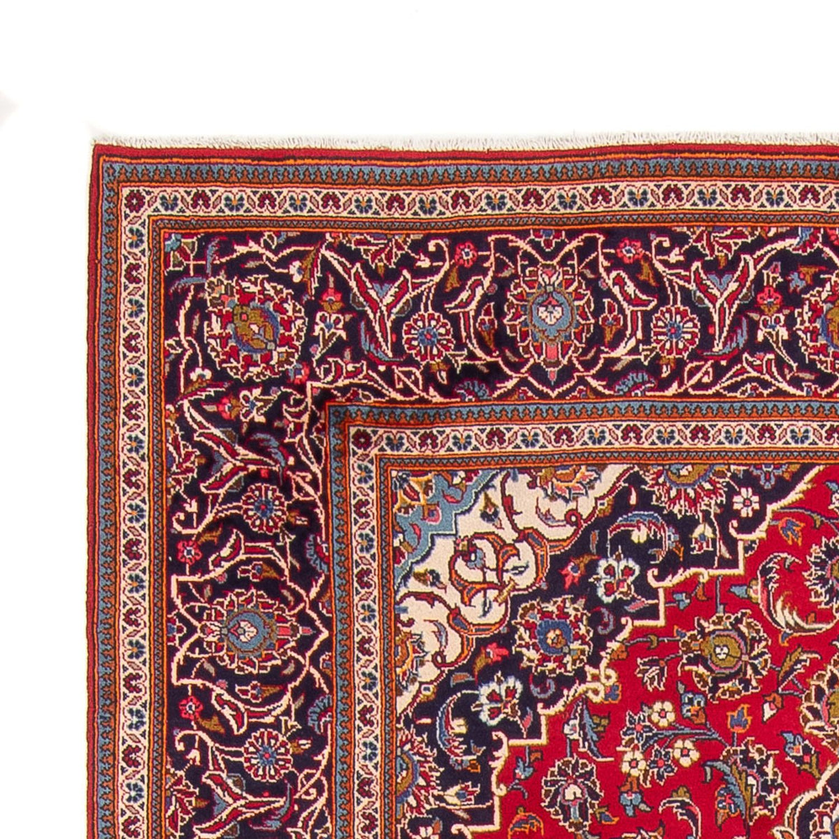 Dywan perski - Keshan - 310 x 196 cm - czerwony