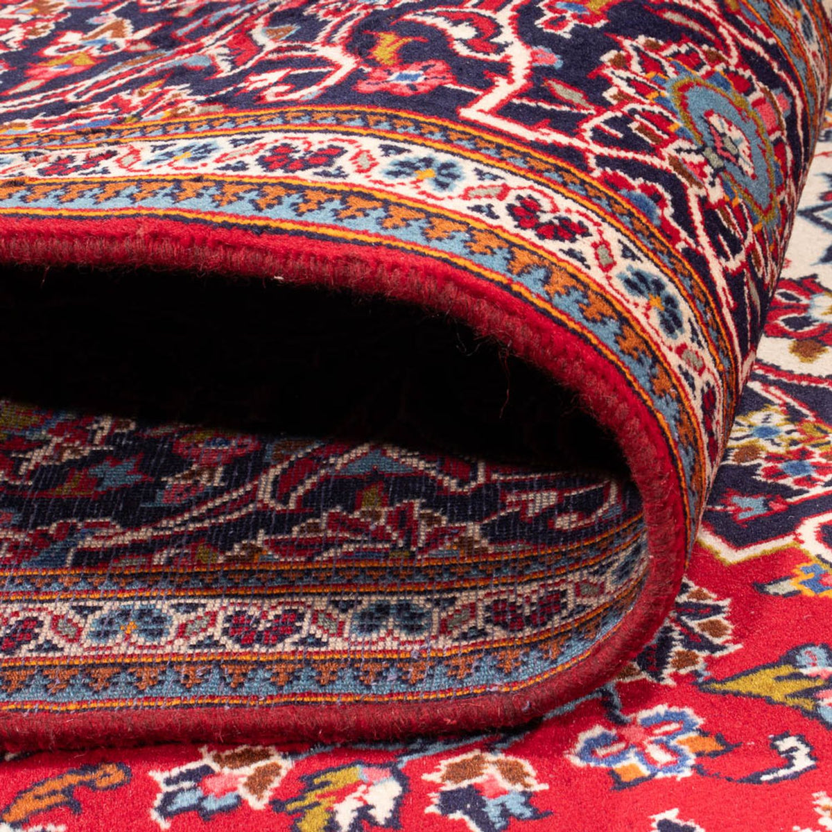 Dywan perski - Keshan - 310 x 196 cm - czerwony